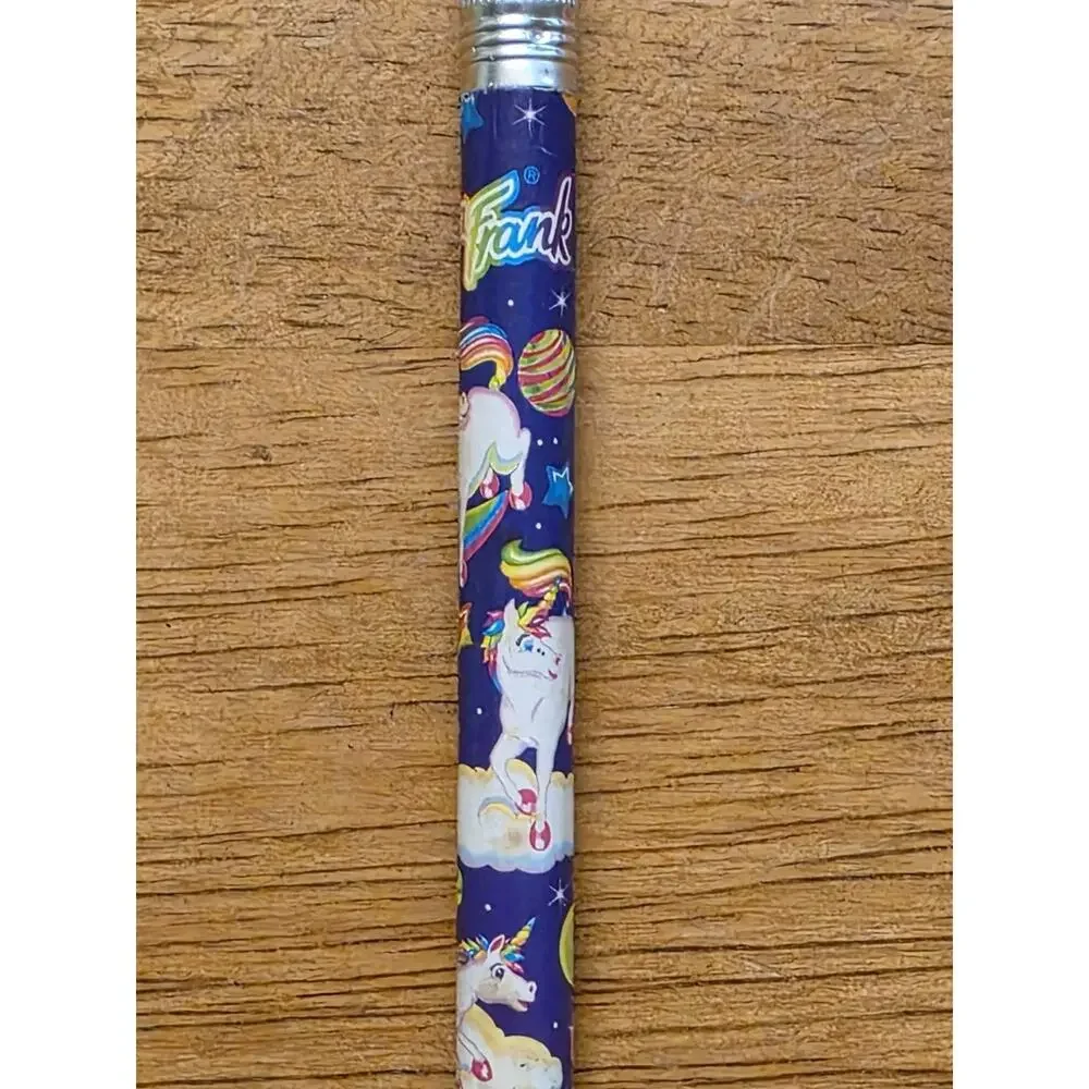 Lisa Frank Vintage Unicorn Pencil 1990s Brand New Unsharpened School Folder